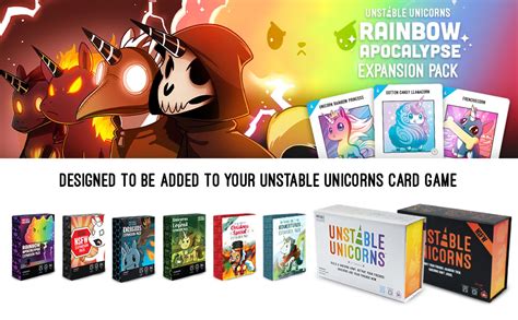 Unstable Unicorns: A Game of Rainbow Mayhem and Horrible Horsing Around!