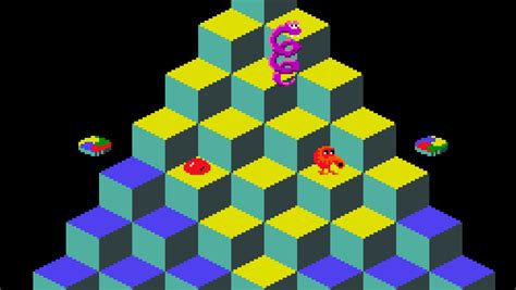 Qbert: A Quirky Cube-Hopping Adventure Through Pixelated Pandemonium!